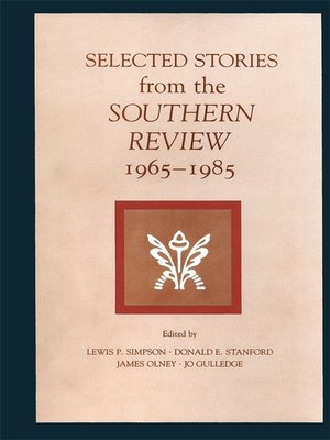 cover image of Selected Stories from the Southern Review